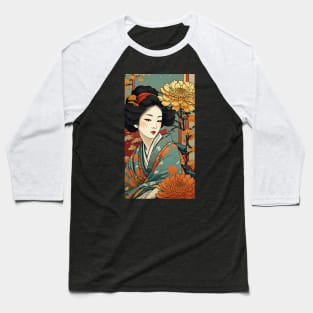 Geiko girl Baseball T-Shirt